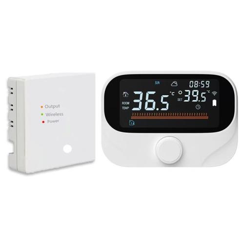 One-to-one RF wireless gas boiler thermostat