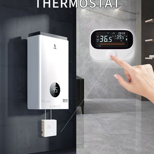 One-to-one RF wireless gas boiler thermostat